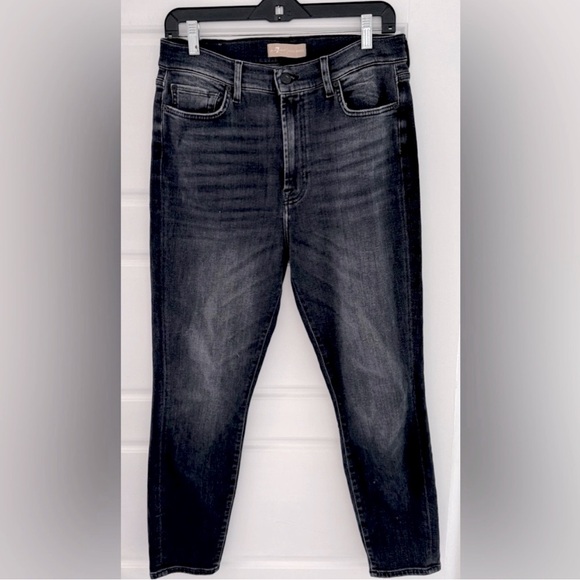 7 for All Mankind Luxe Vintage Honest  high waist skinny ankle stretch US 32 - Picture 2 of 6